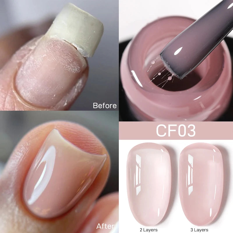 UR SUGAR Nude Rubber Base Gel - UV LED Nail Polish