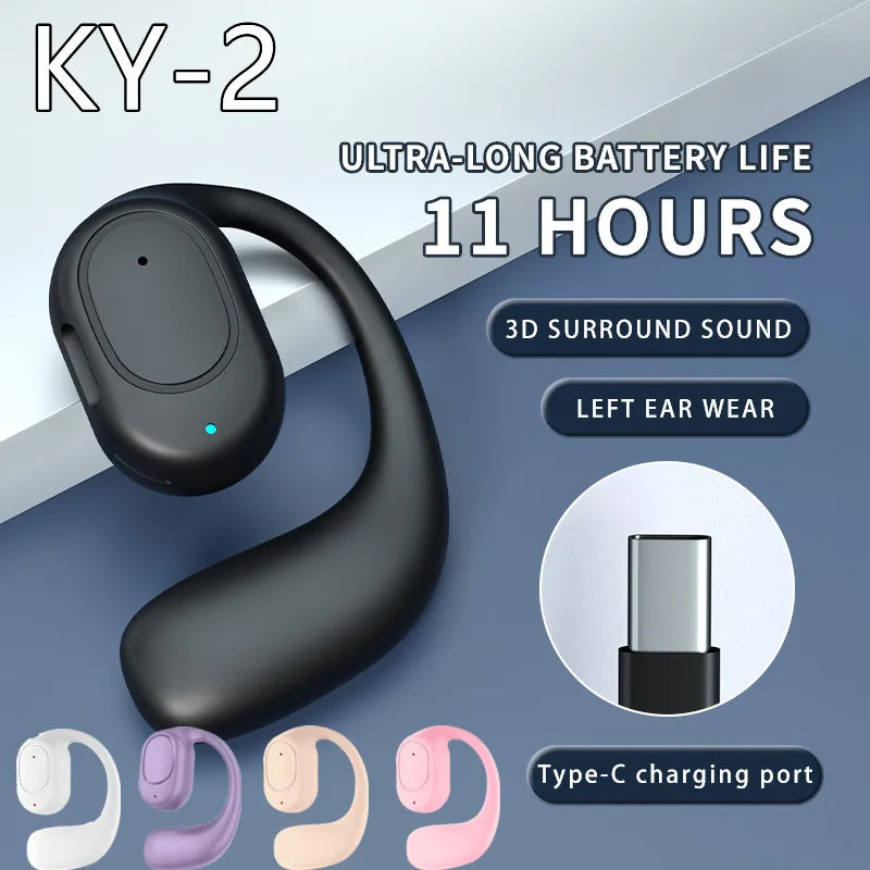 KY2 Wireless Bluetooth Earphones for Sports & Music