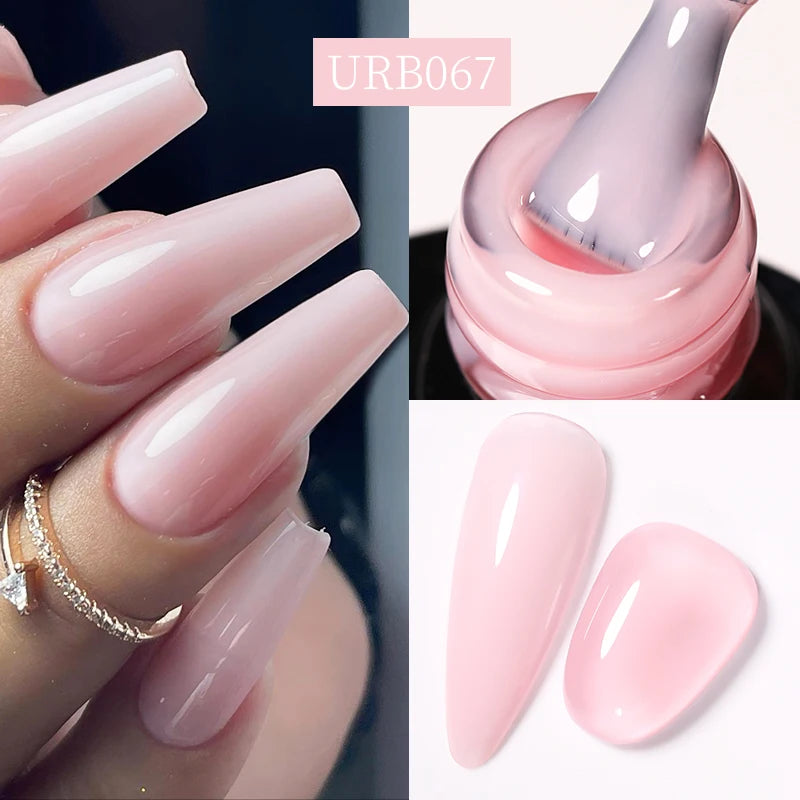 UR SUGAR Nude Rubber Base Gel - UV LED Nail Polish