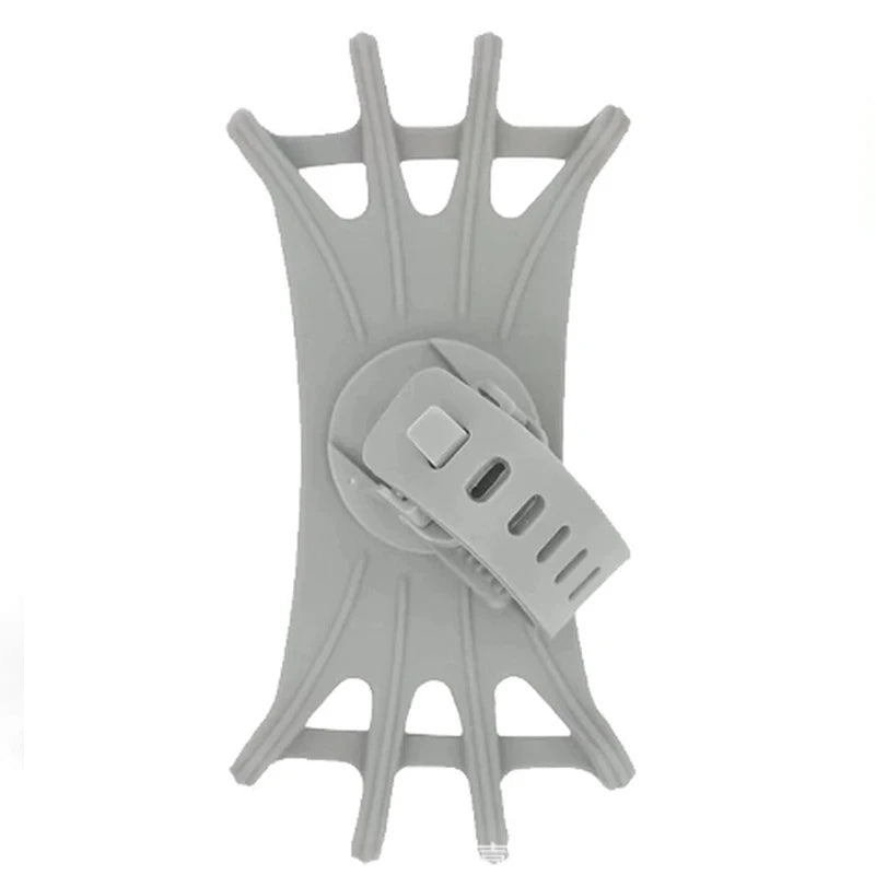 360° Rotatable Bike Phone Holder - Universal Silicone Stand