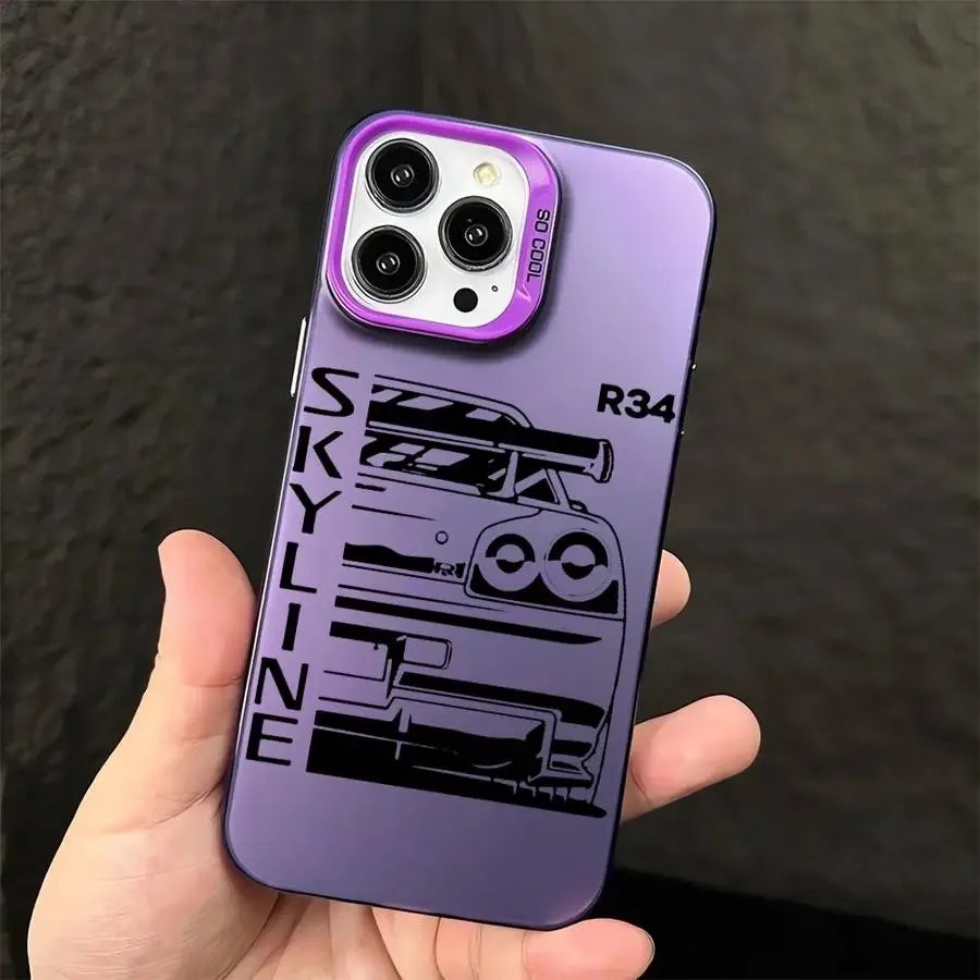 Car Design Phone Case for iPhone 16 15 14 13 Pro MAX