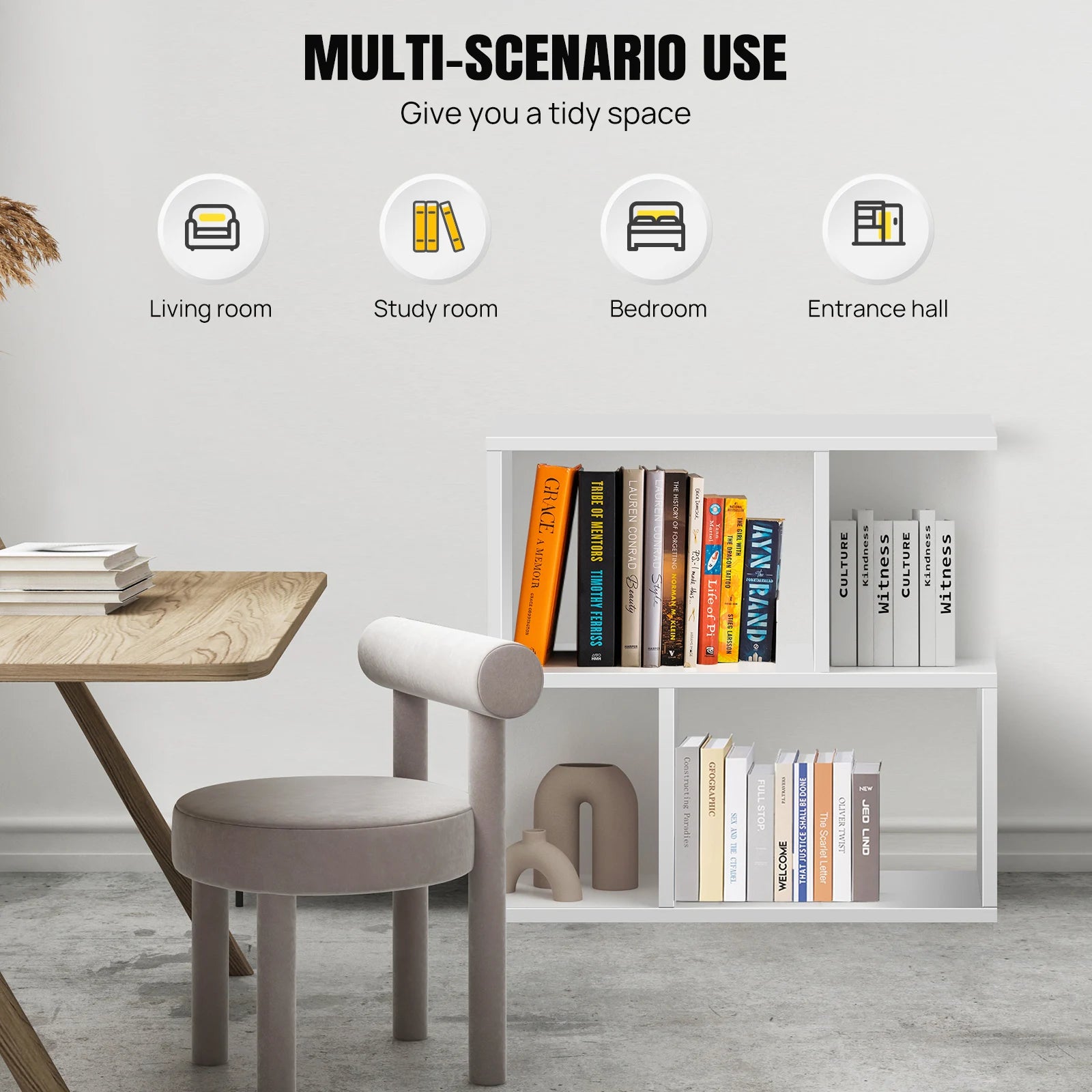 2 Tier Storage Table for Living Room and Office