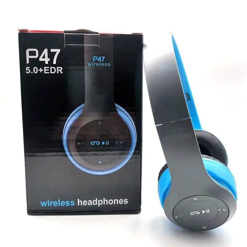 Stereo P47 Bluetooth 5.0 Wireless Headset for Sports
