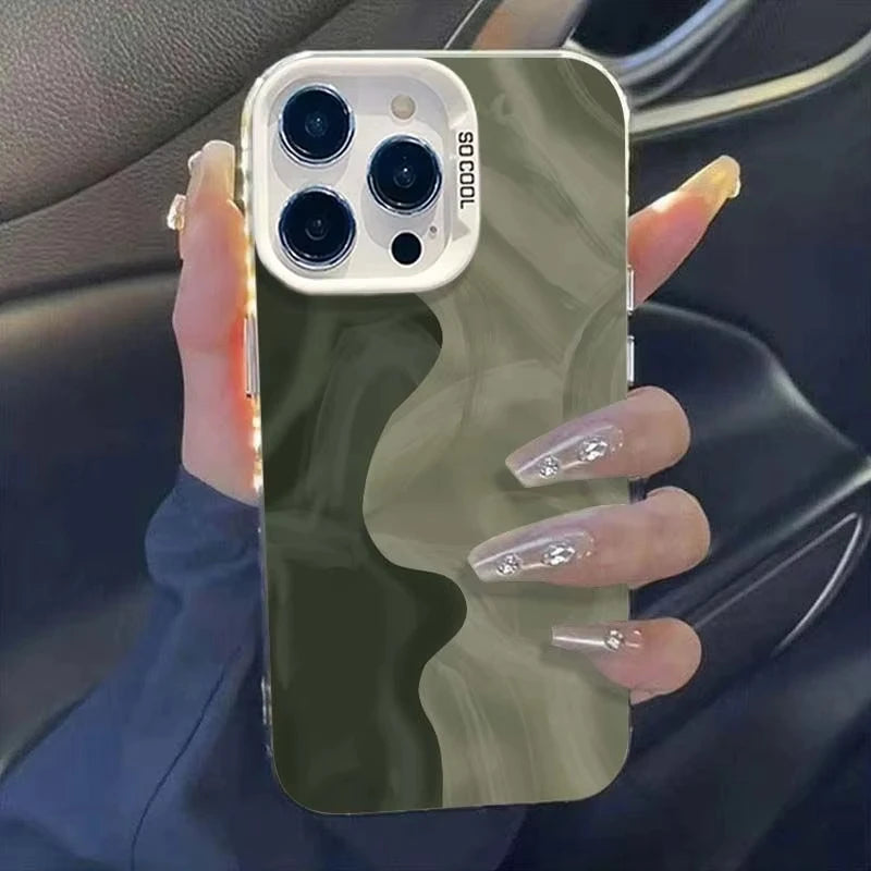 Green Shockproof Case for iPhone 17 Series