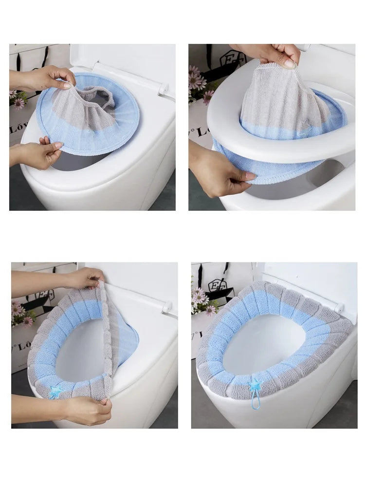 Universal Antifreeze & Washable Toilet Seat Cover