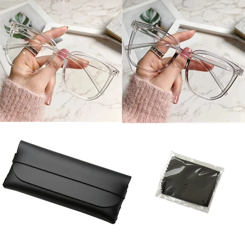 Women's Anti-blue Light Glasses with Retro Frame