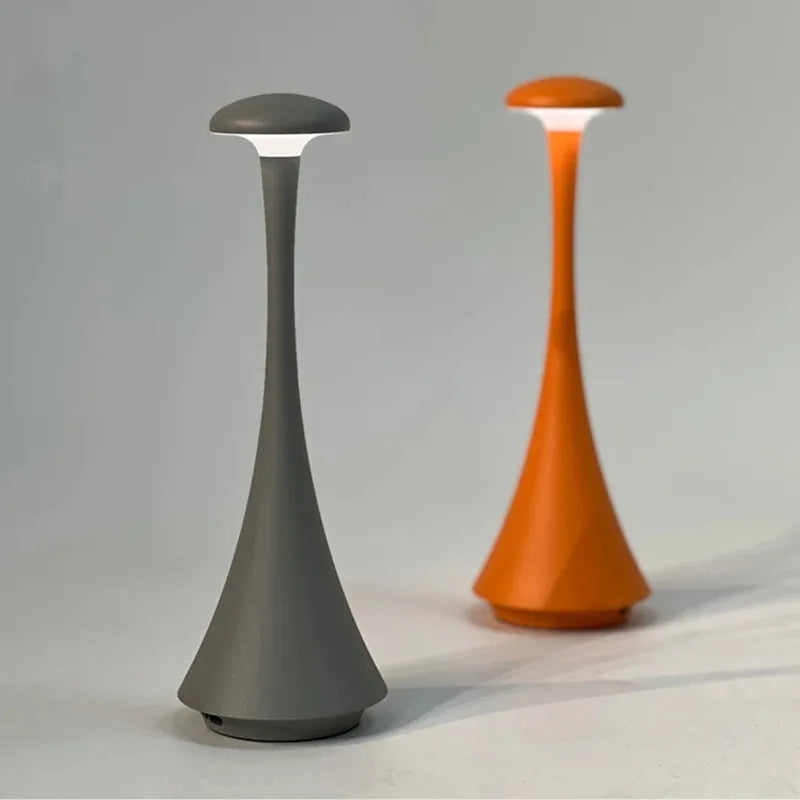 Rechargeable Mushroom Table Lamp with Touch Control