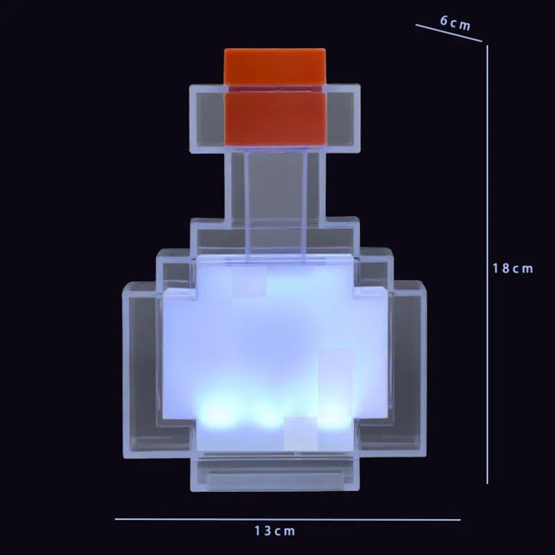 MC Game LED Night Light Toy Lamp for Kids