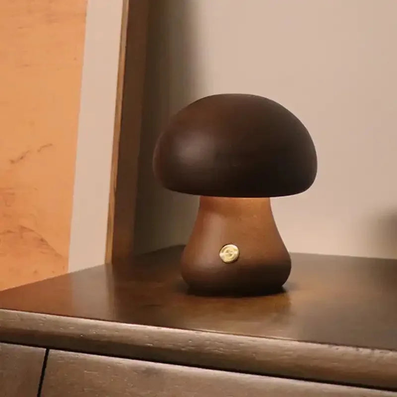 LED Mushroom Night Light with Touch Switch