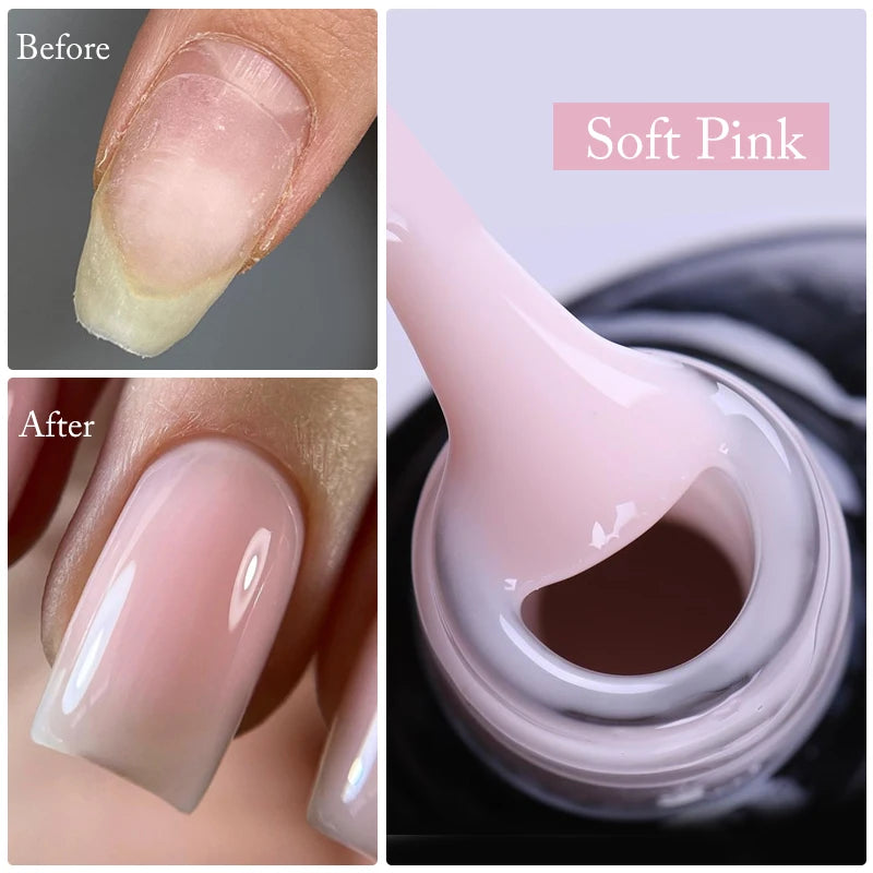 UR SUGAR Nude Rubber Base Gel - UV LED Nail Polish