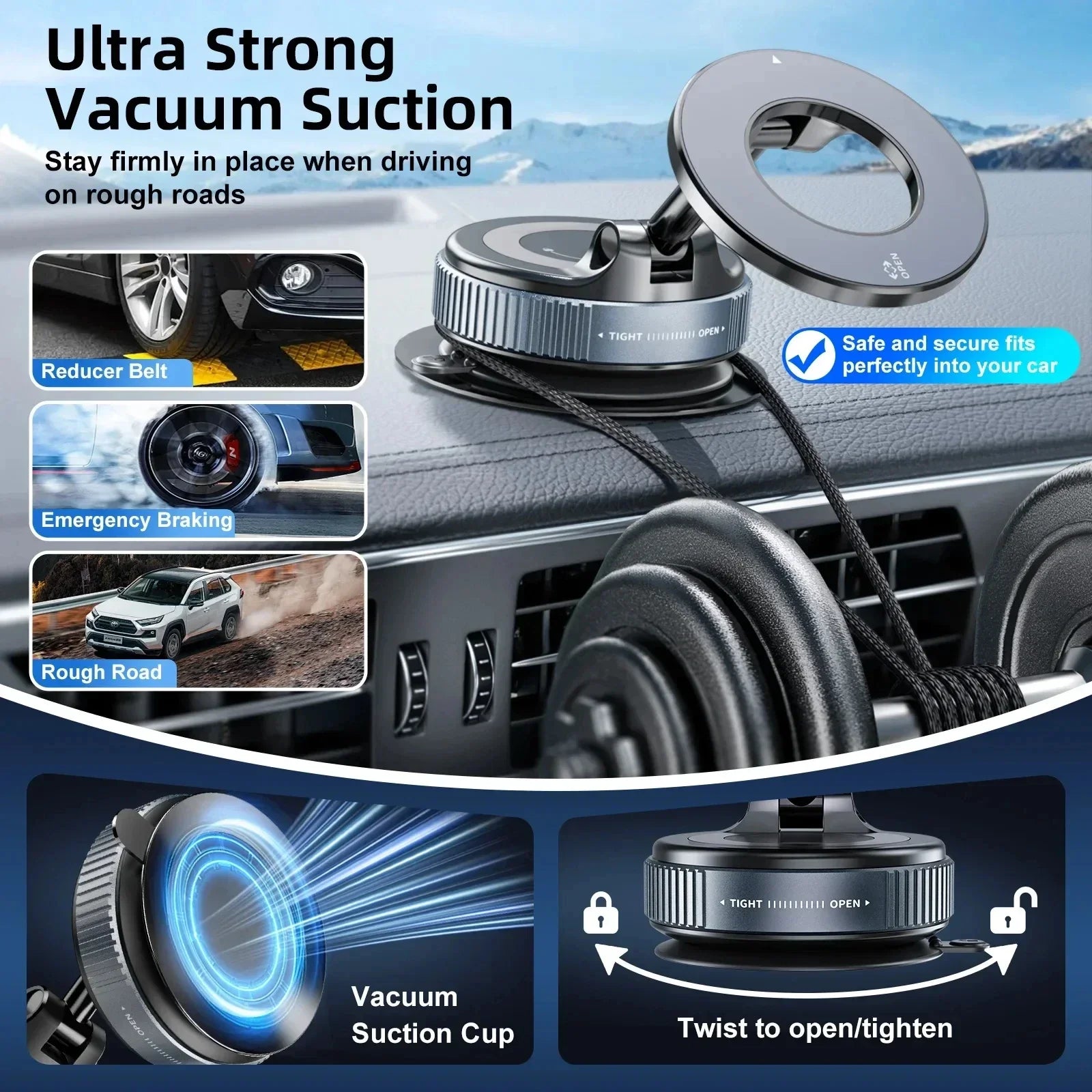 Xiaomi Magnetic Car Phone Holder 360° Adjustable