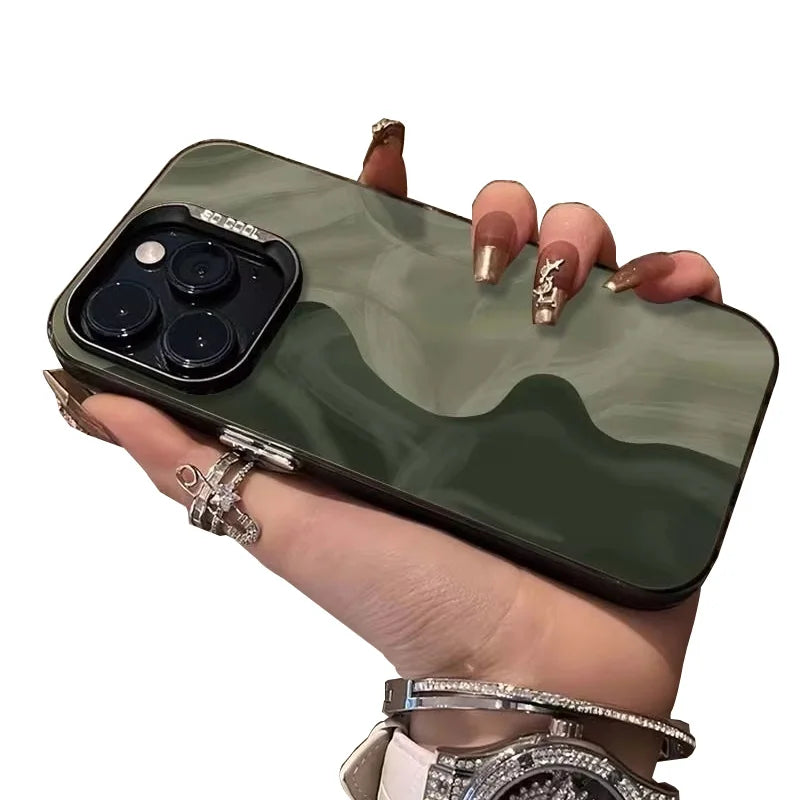 Green Shockproof Case for iPhone 17 Series