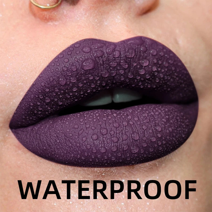 19 Colors Waterproof Matte Lip Gloss | Hydrating Lipstick