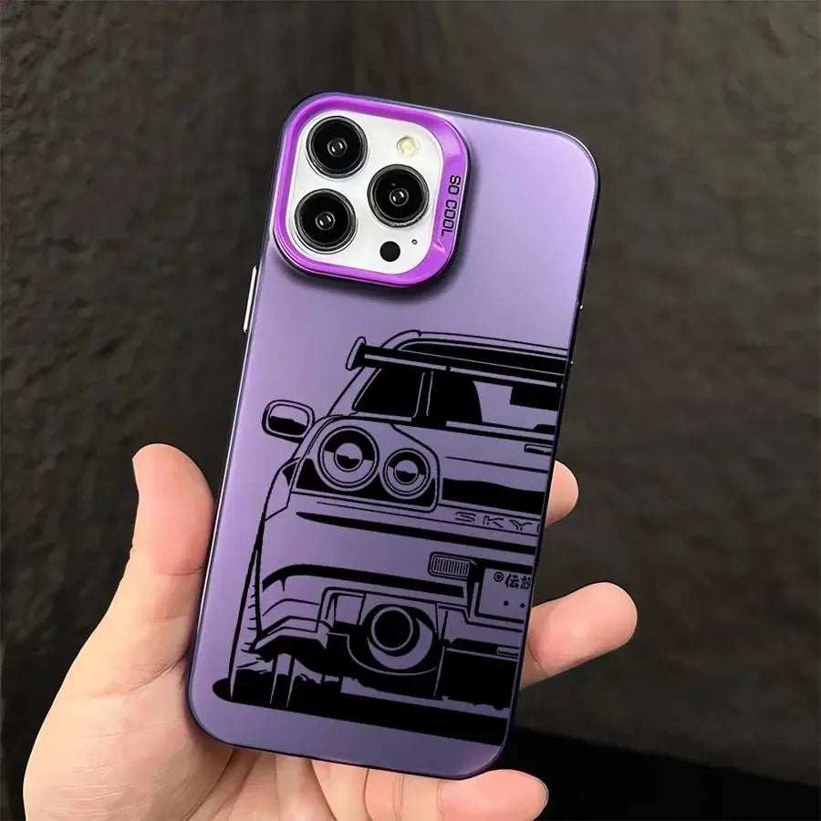 Car Design Phone Case for iPhone 16 15 14 13 Pro MAX
