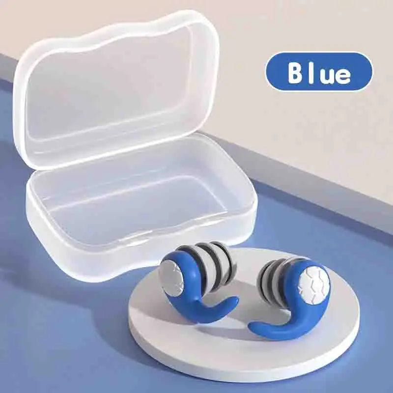 Silicone Noise Cancelling Earplugs for Sleeping & Swimming