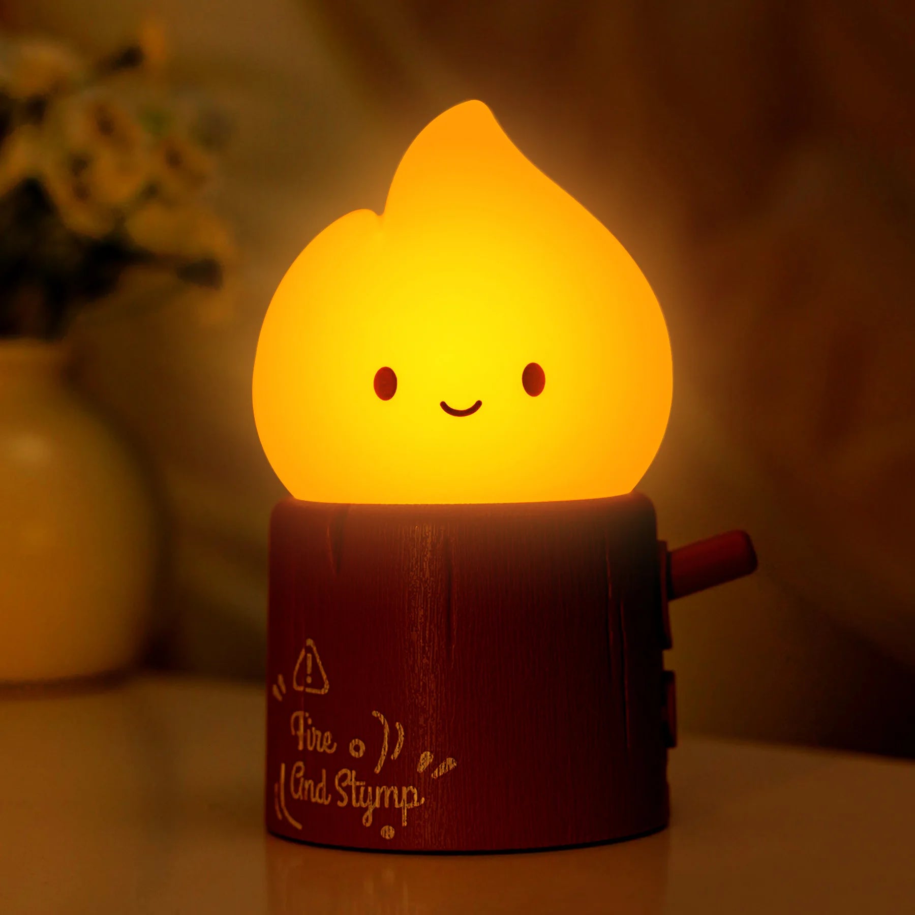 Cute LED Night Lamp - Dimmable Bedside for Kids