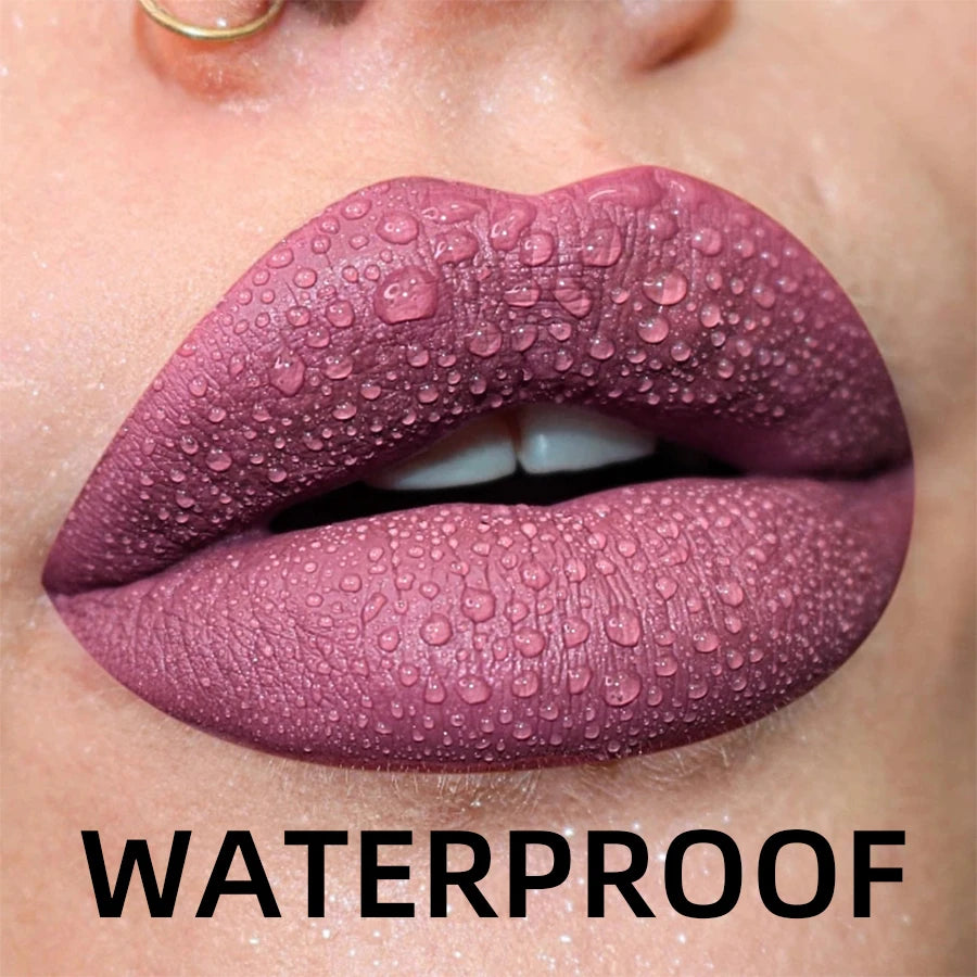 19 Colors Waterproof Matte Lip Gloss | Hydrating Lipstick