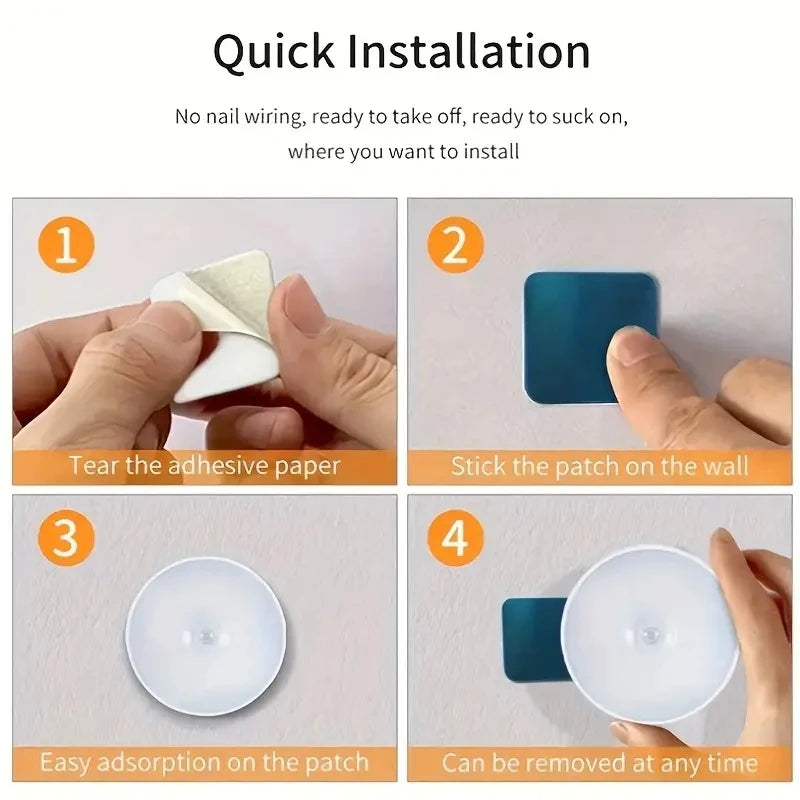 Motion Sensor Night Light - Wireless LED for Home
