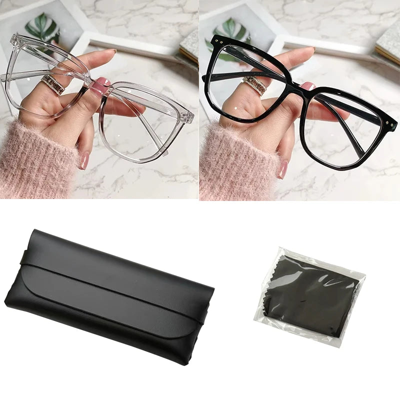 Women's Anti-blue Light Glasses with Retro Frame