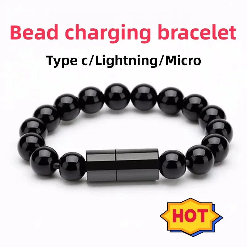 Wearable USB C Charging Bracelet for iPhone & Android