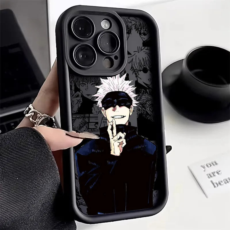 Silicone iPhone 17 Pro Max Anime Case - Jujutsu Kaisen