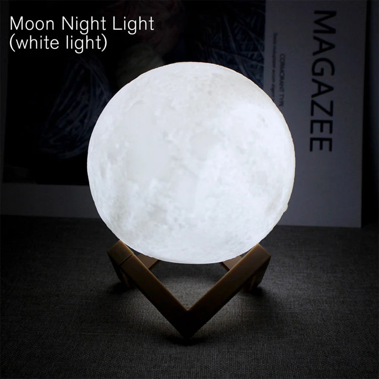 LED Moon Night Light - Perfect Kids Gift & Decor