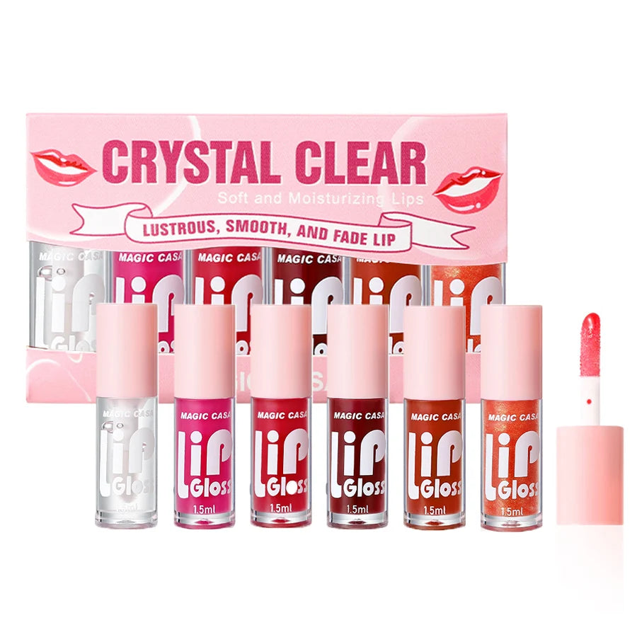 MAGIC CASA Hydrating Lip Oil Set, Long-lasting Moisture