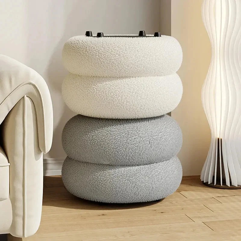 Cloud Lazy Sofa with Lamb Fleece Fabric