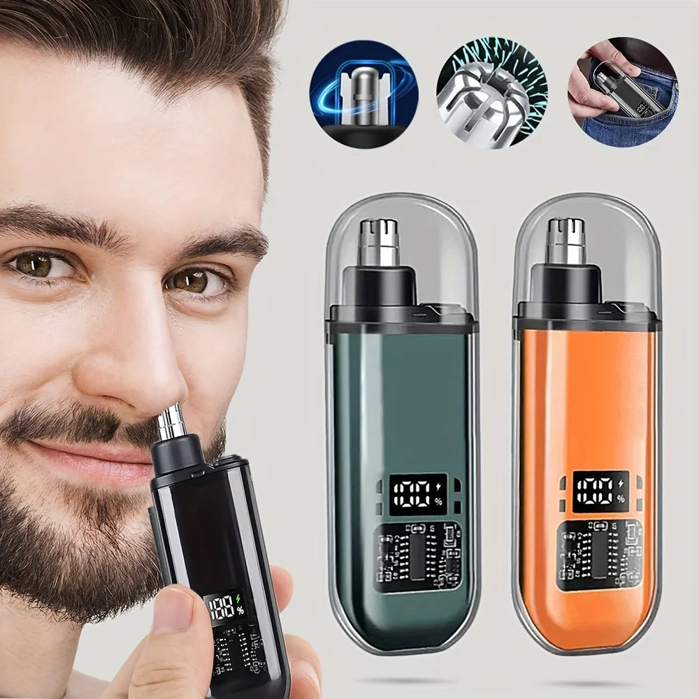 USB Charging Nose Hair Trimmer for Men - Compact and Portable