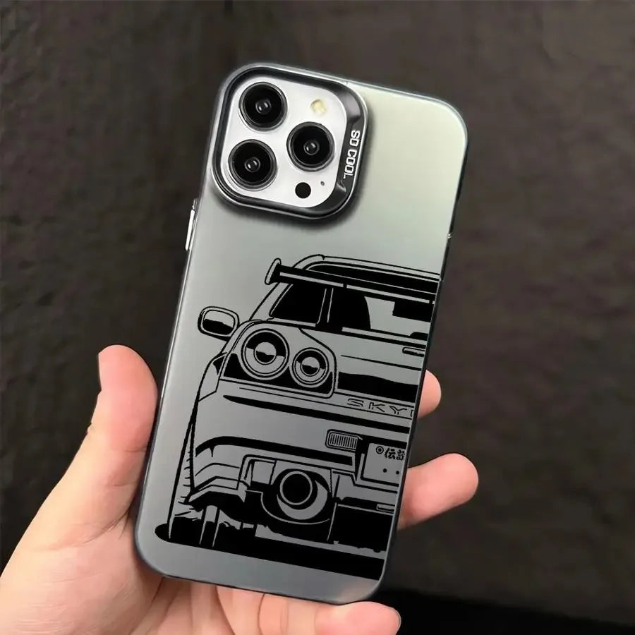 Car Design Phone Case for iPhone 16 15 14 13 Pro MAX