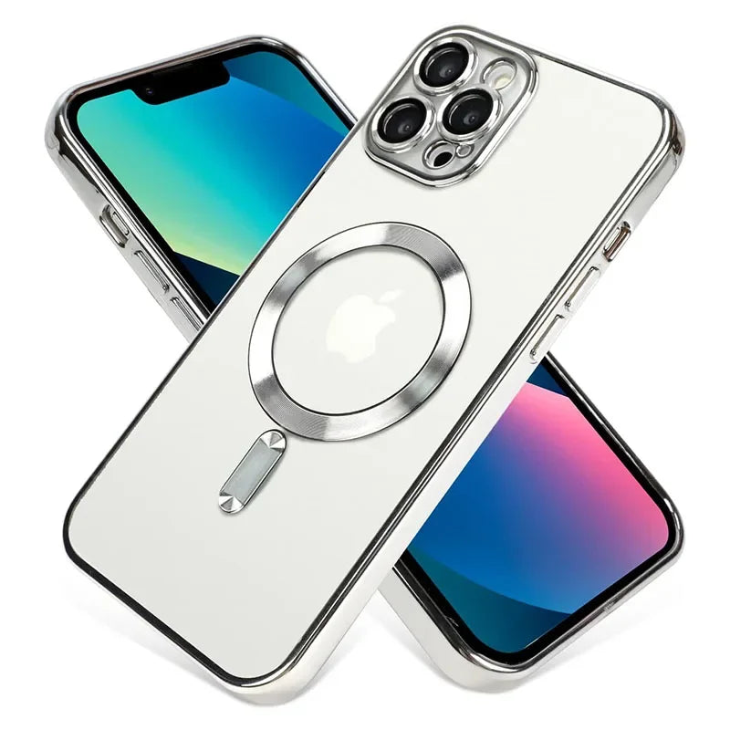 Clear Magnetic Case for iPhone - Lens Protection & Magsafe