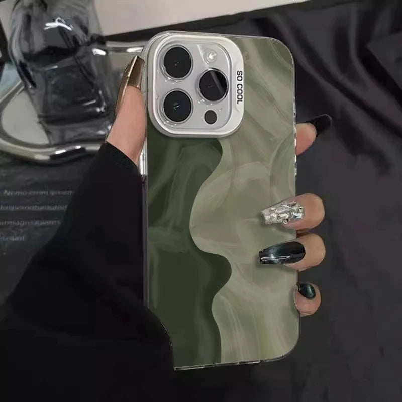 Green Shockproof Case for iPhone 17 Series