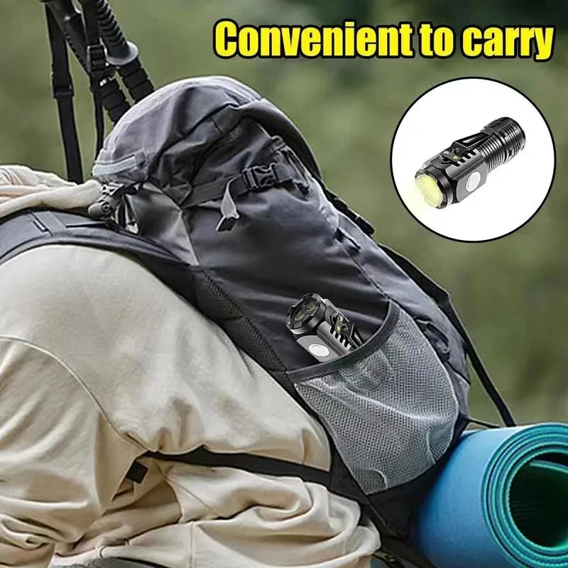 Rechargeable LED Flashlight for Outdoor & Long Range