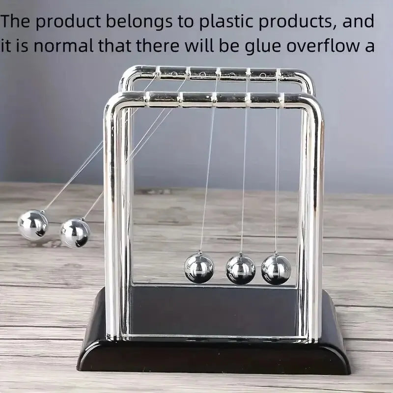 Newton's Cradle Balance Toy for Stress Relief and Decor