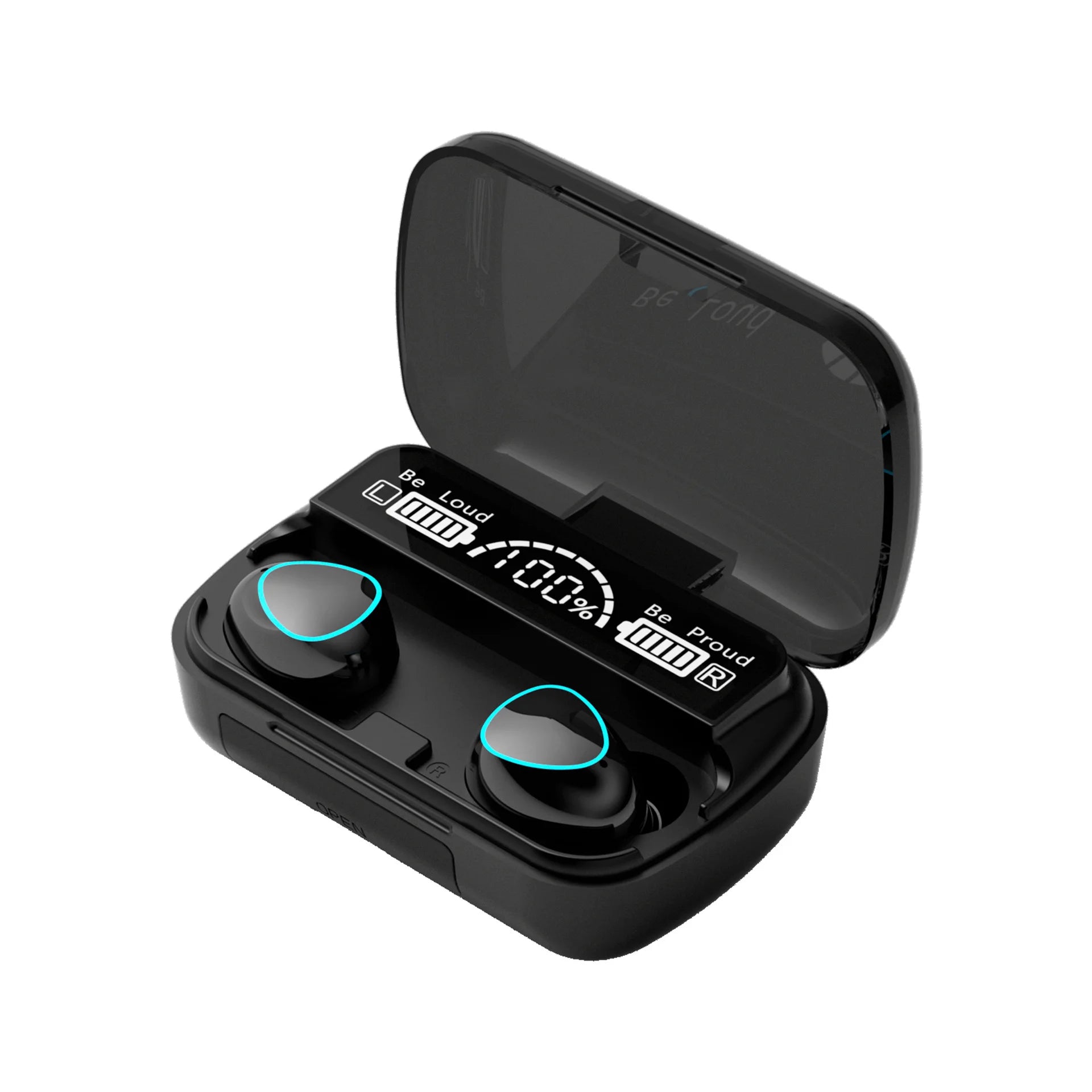 M10 Wireless Bluetooth Earphones with Power Bank