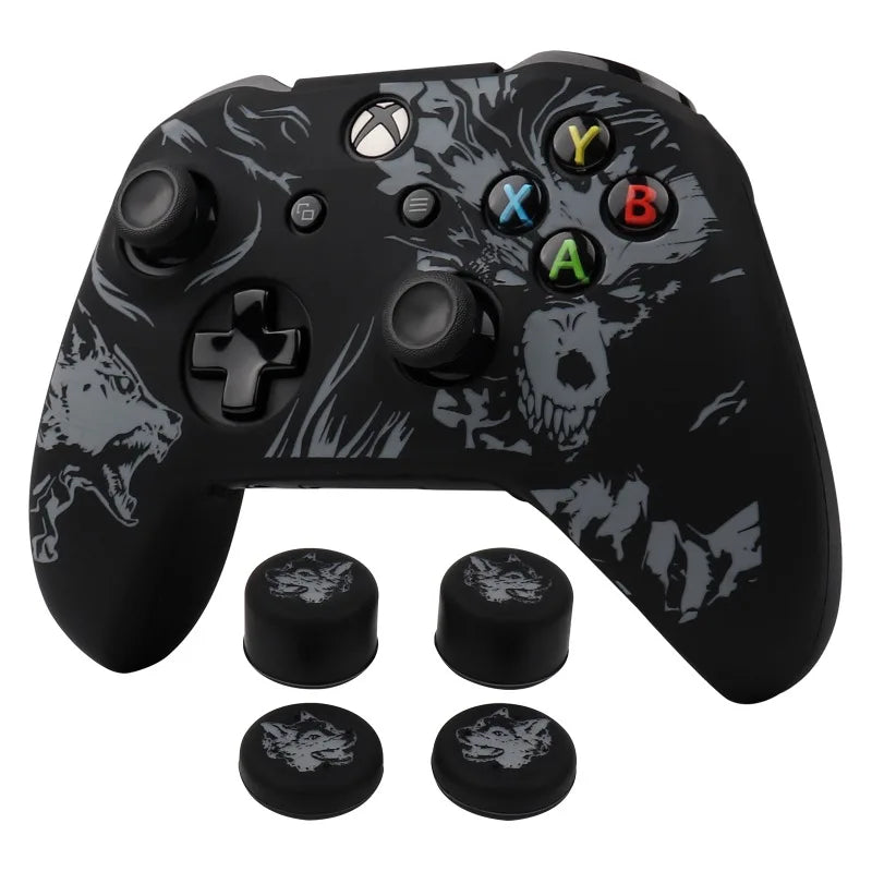 Xbox One S Soft Silicone Cover - Gamepad Joystick Accessories