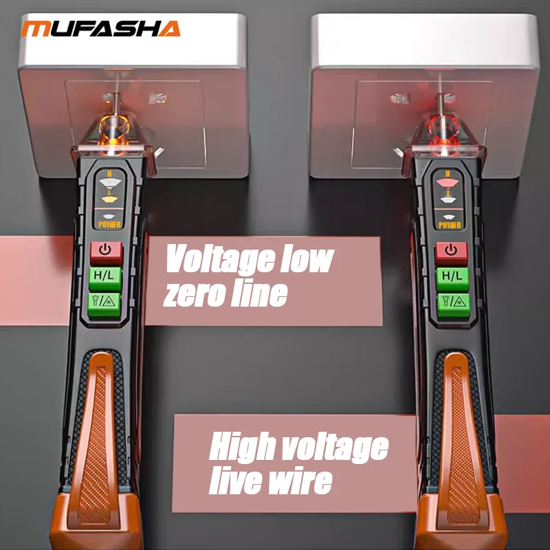 MUFASHA AC Voltage Tester Pen 12-1000V