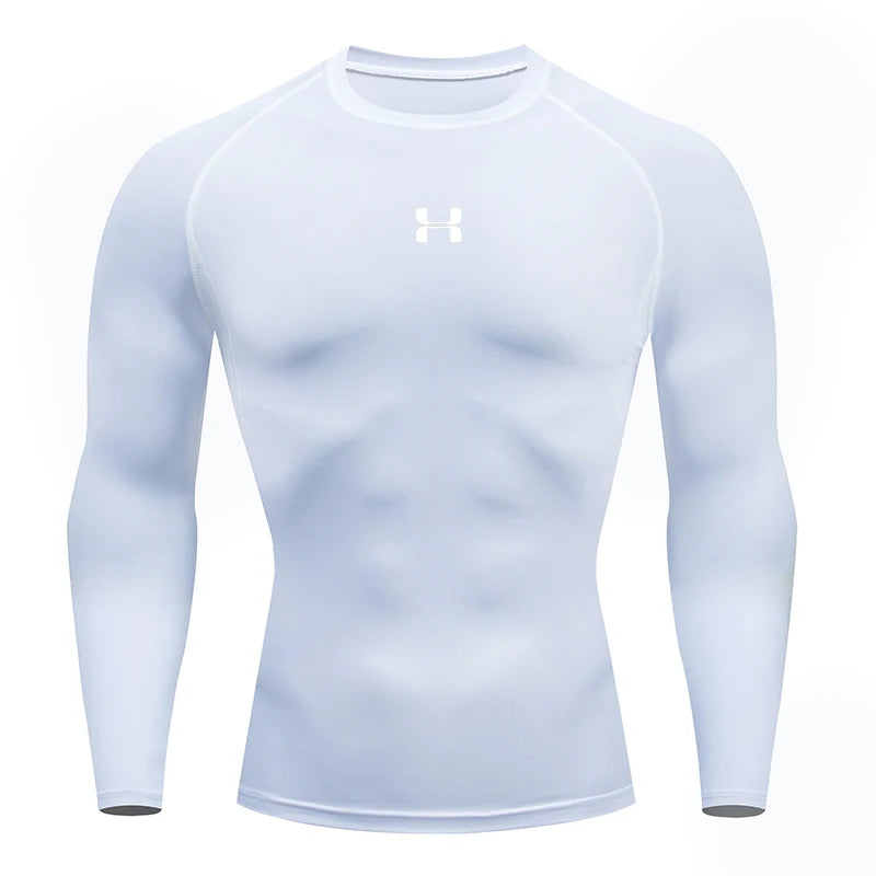 Men's Running Compression Long Sleeve Tee