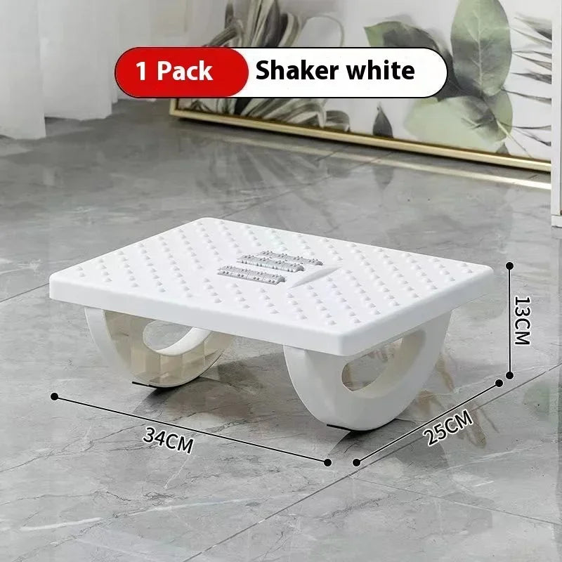 Footrest Under Desk with Massage Rollers for Office