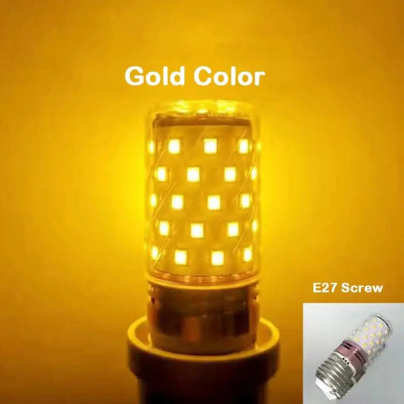 Colorful LED Corn Bulb E27 12W - Decorative Lighting