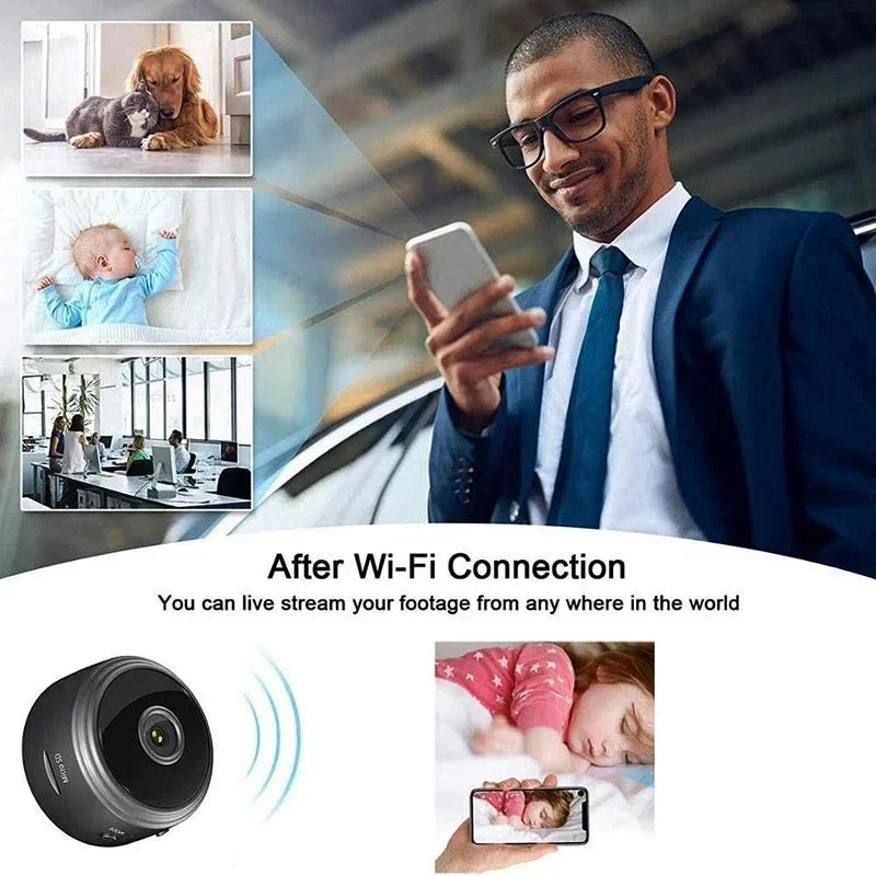 Wireless WiFi Mini Camera for Home Security