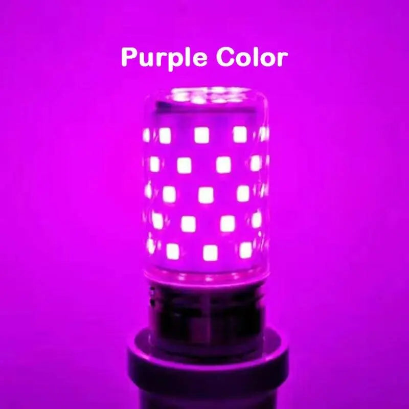Colorful LED Corn Bulb E27 12W - Decorative Lighting