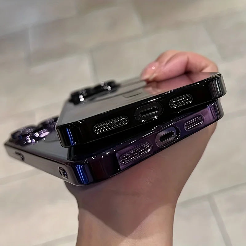 Magnetic Plating iPhone Case for MagSafe Wireless Charging