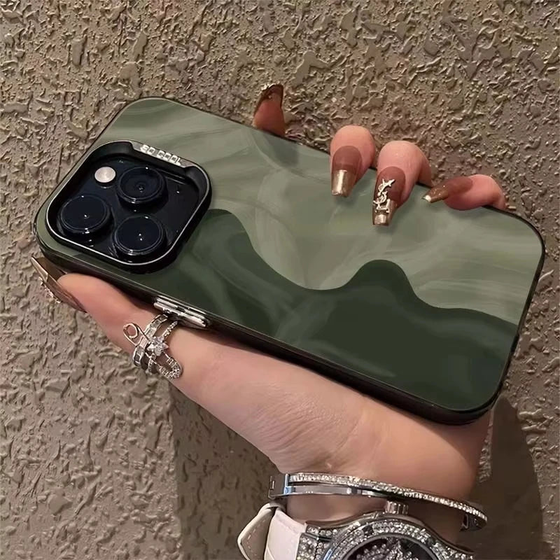 Green Shockproof Case for iPhone 17 Series