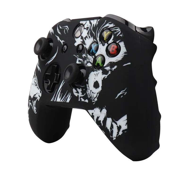 Xbox One S Soft Silicone Cover - Gamepad Joystick Accessories