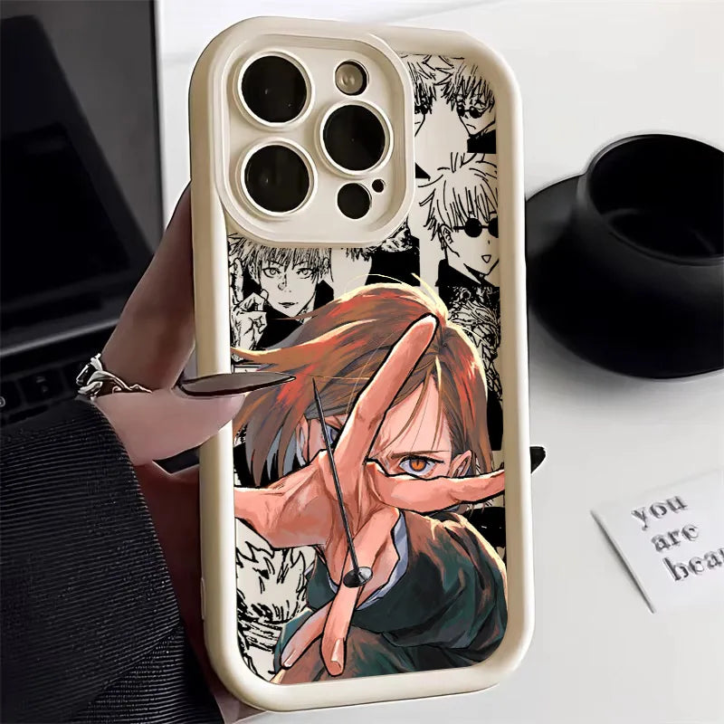 Silicone iPhone 17 Pro Max Anime Case - Jujutsu Kaisen
