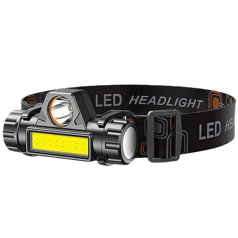 Rechargeable LED Headlamp for Fishing and Outdoor Adventures