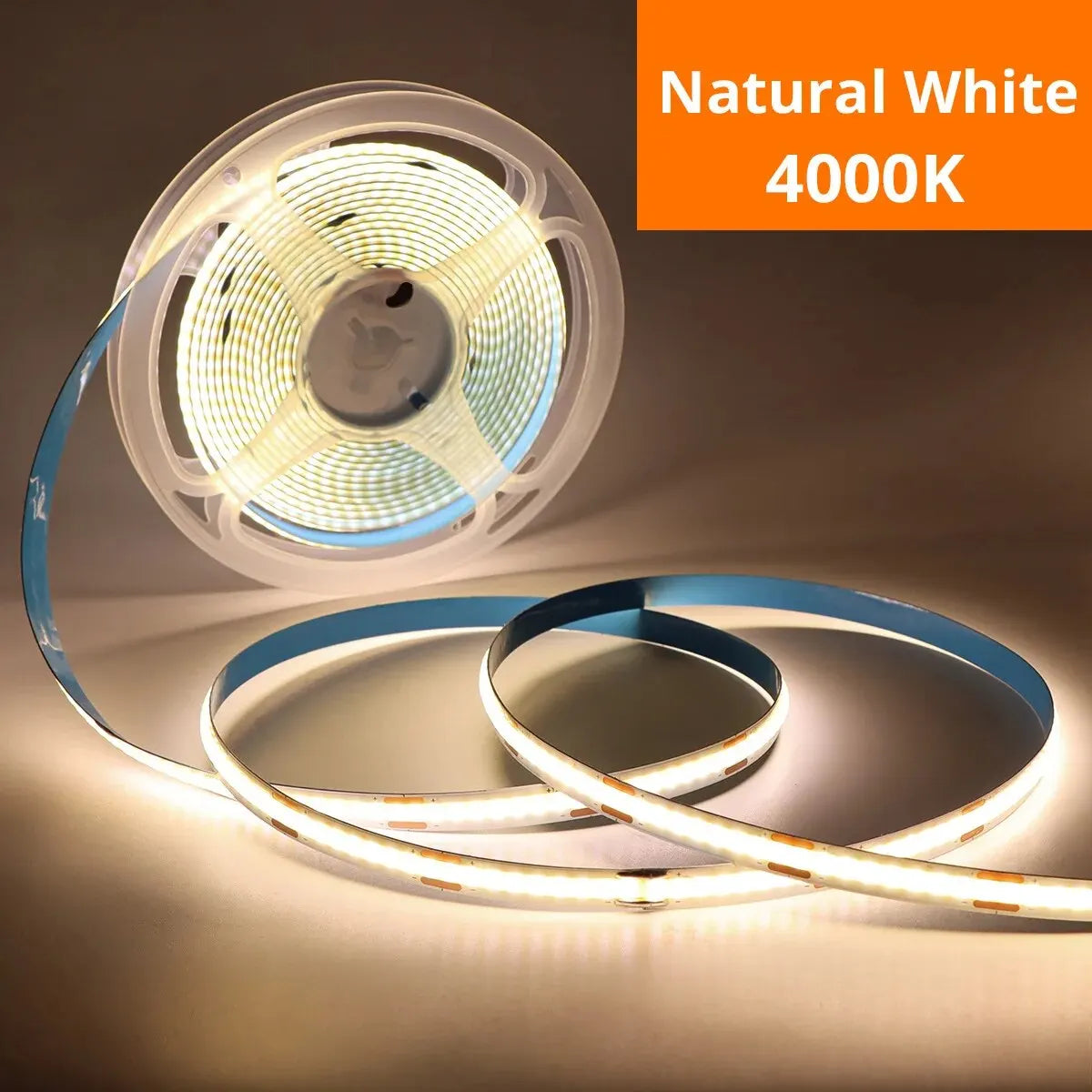 LED COB Light Strip with Touch Dimmer for Indoor Decor