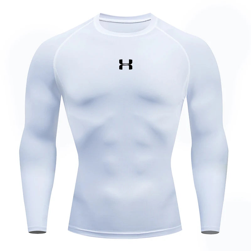 Men's Running Compression Long Sleeve Tee