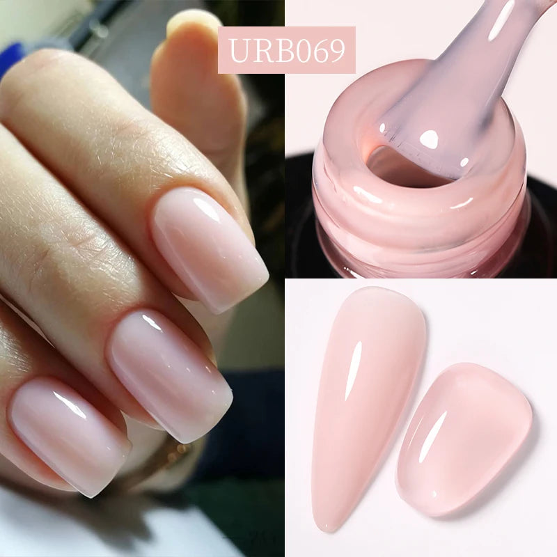 UR SUGAR Nude Rubber Base Gel - UV LED Nail Polish